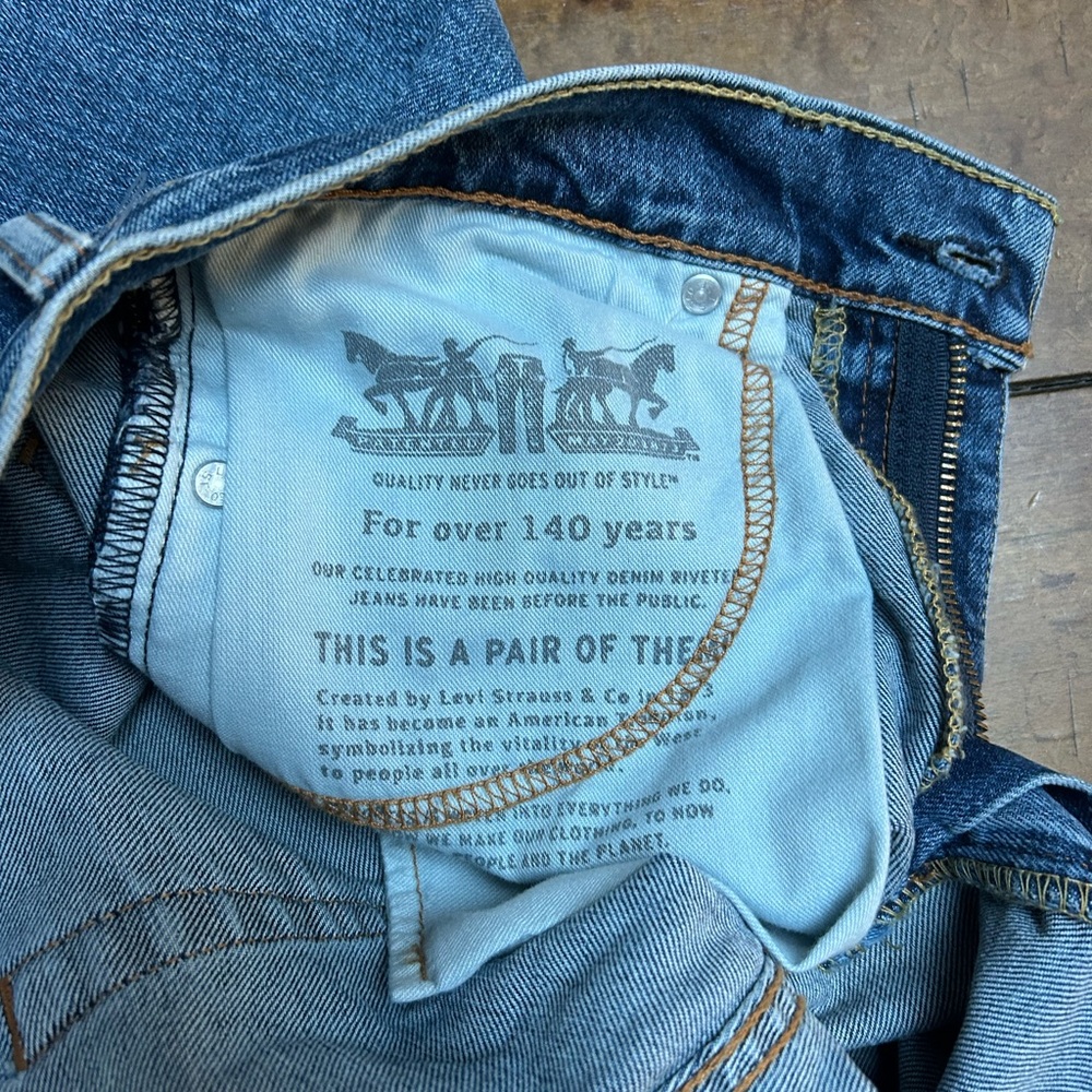 Levi’s 511 Patchwork straight jeans size 29 - Picture 8 of 8